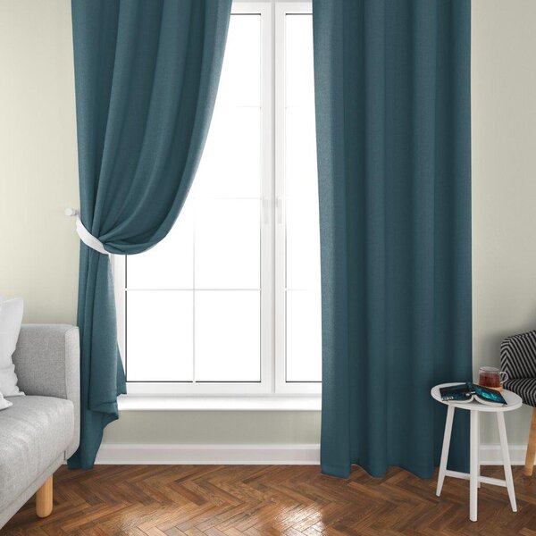 2x Turkizna zavesa OXFORD 140x250 cm