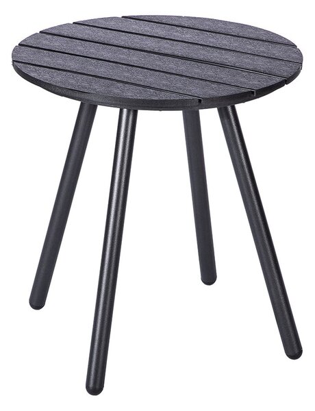 Siva vrtna miza Bonami Essentials Lounge, ø 51 cm