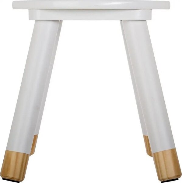 Bel otroški stolček STOOL WHITE