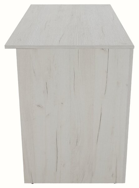 KONDELA Pisalna miza, craft bela, ANGEL TIP 80