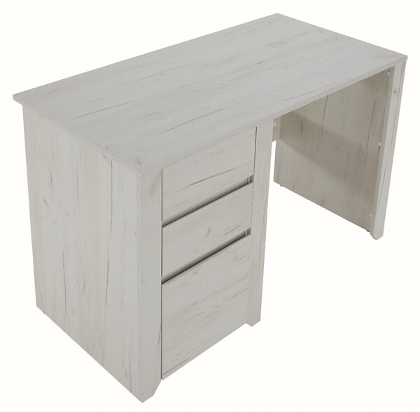 KONDELA Pisalna miza, craft bela, ANGEL TIP 80