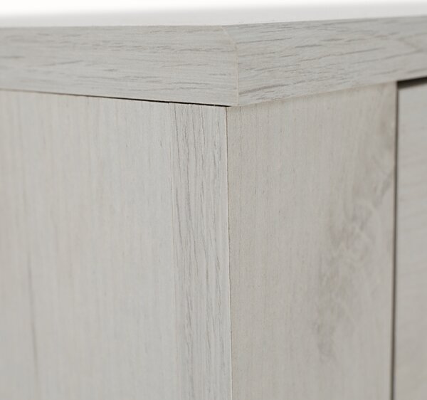 KONDELA Pisalna miza, craft bela, ANGEL TIP 80