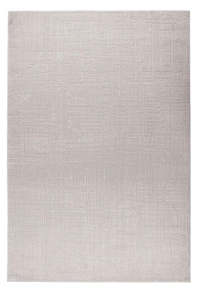 RAVNO TKANA PREPROGA 80/150 cm tkano srebrne barve