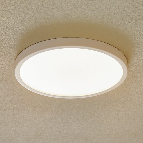 ORION LED stropna svetilka Vika, okrogla, bela, Ø 30 cm, Bela, Dnevna soba / jedilnica, Kovina, Sodobni