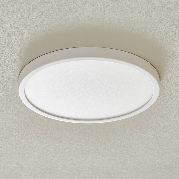 ORION LED stropna svetilka Vika, okrogla, bela, Ø 30 cm, Bela, Dnevna soba / jedilnica, Kovina, Sodobni
