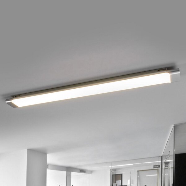 Arcchio LED stropna svetilka Vinca, 90 cm, 2.650 lm, 4.000K, Kovinska, Študija / pisarna, Plastika, Sodobni