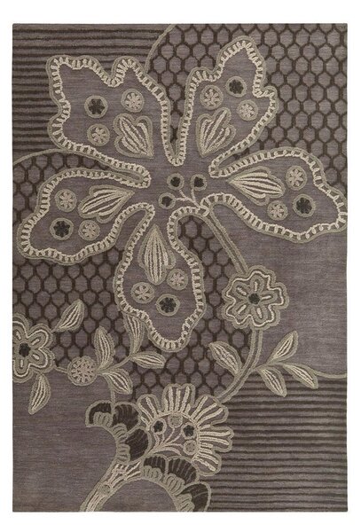 RAVNO TKANA PREPROGA 120/180 cm taftano rjava, bež