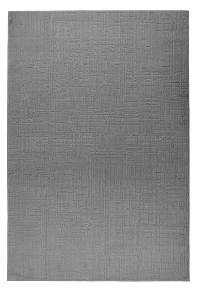 RAVNO TKANA PREPROGA 200/290 cm tkano temno siva