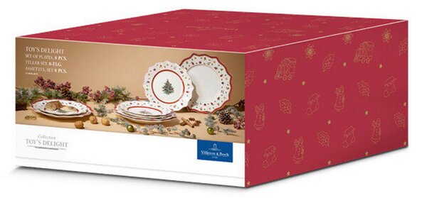 SET 8/1 KROŽNIKI TOYS DELIGHT 29+14 cm