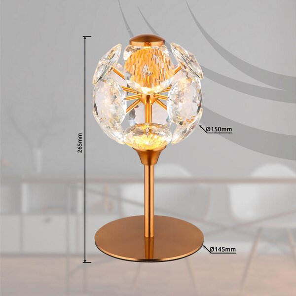 NAMIZNA LED-SVETILKA VIRINA 15/26,5 cm