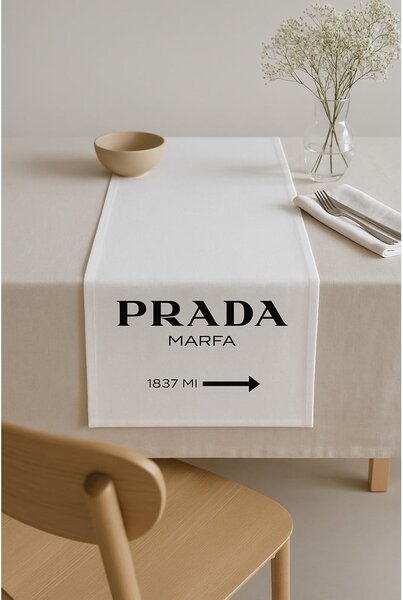 Namizni tekač 45x140 cm Prada – Mila Home