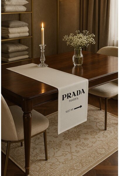 Namizni tekač 45x140 cm Prada – Mila Home