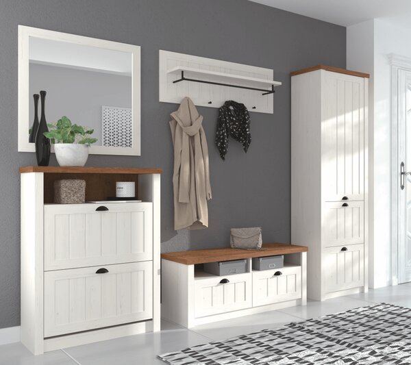 KONDELA Ogledalo LS2, bor andersen, PROVANCE