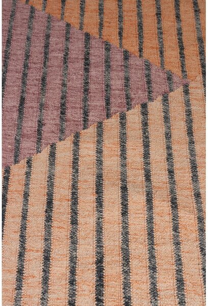 Rožnata/breskova bombažna preproga 160x230 cm Hampton – Dutchbone