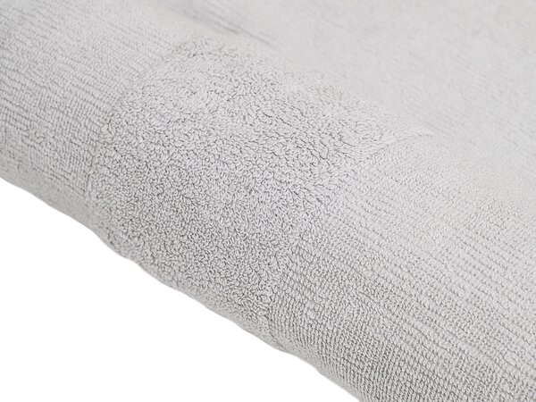 Brisača CARRARA 70x140 cm svetlo siva, 100% bombaž
