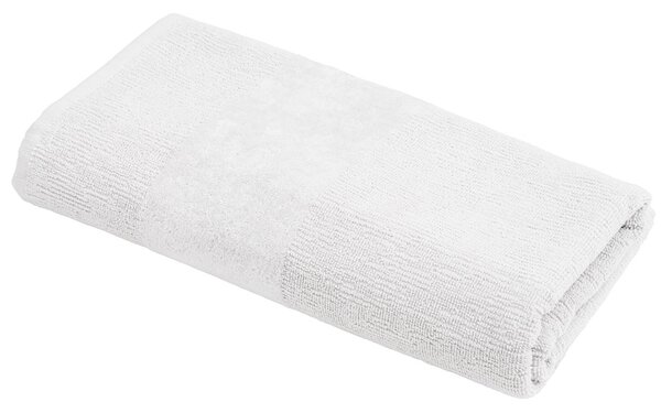 Set brisač CARRARA 1 kos 60x100 cm in 1 kos 40x55 cm 100% bombaž, bela
