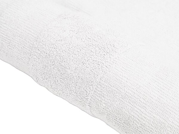 Set brisač CARRARA 1 kos 60x100 cm in 1 kos 40x55 cm 100% bombaž, bela