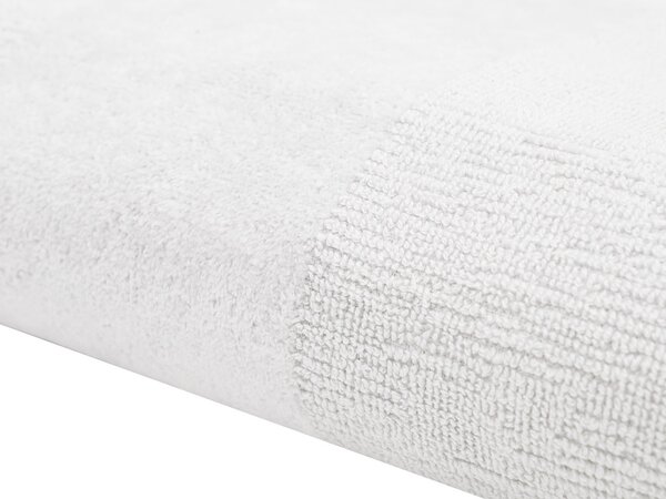 Set brisač CARRARA 1 kos 60x100 cm in 1 kos 40x55 cm 100% bombaž, bela