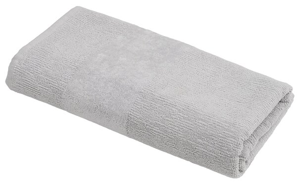 Brisača CARRARA 70x140 cm svetlo siva, 100% bombaž