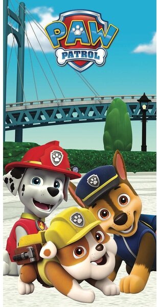 Bombažna otroška brisača 70x140 cm Paw Patrol – Jerry Fabrics