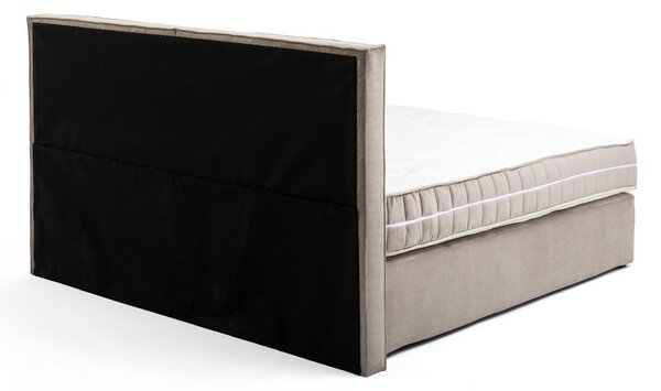 Sivorjava boxspring postelja 160x200 cm Olia Bold – Bonami Selection
