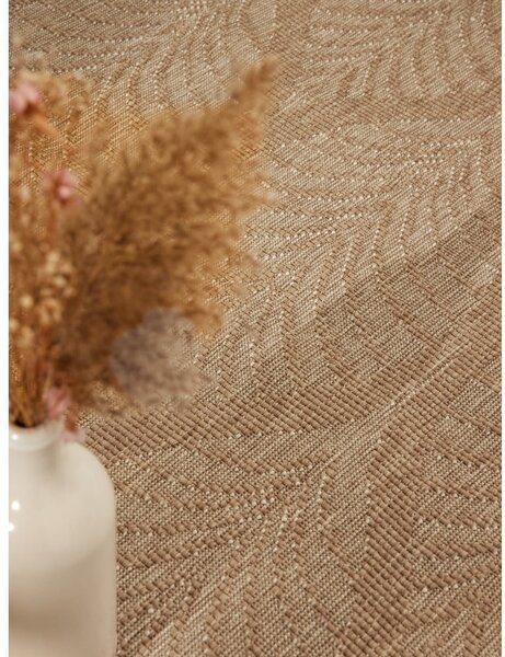 Bež-slonokoščen zunanji in notranji tekač 80x250 cm Duet Liora – NORTHRUGS
