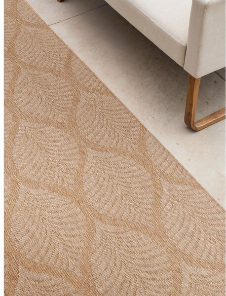 Bež-slonokoščen zunanji in notranji tekač 80x250 cm Duet Liora – NORTHRUGS