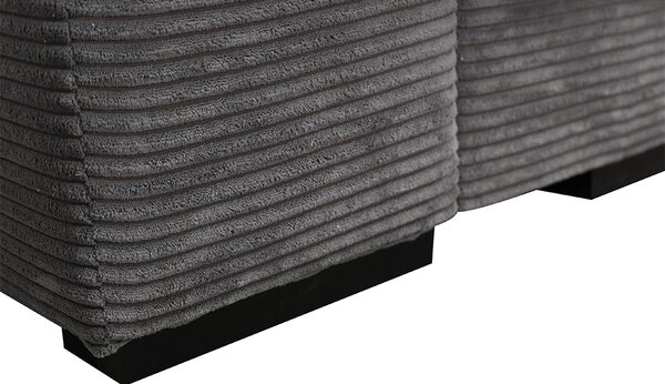 KONDELA Zelo prostoren kavč, siva/svetlo siva/bež, GILEN BIG SOFA