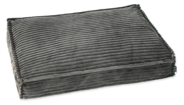 Temno sivo ležišče za pse 120x80 cm Dog Fantasy Stripe – Plaček Pet Products
