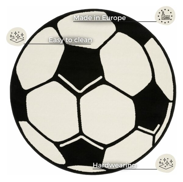 Otroška preproga Hanse Home Football, ⌀ 100 cm