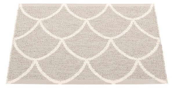 Kremno bela notranja in zunanja preproga 70x50 cm Kotte Linen – Pappelina