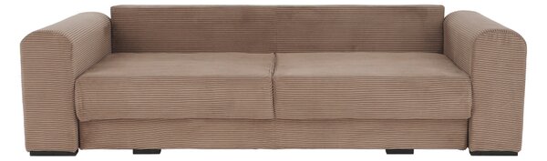 KONDELA Zelo prostoren kavč, svetlo rjava/bež/smetana, GILEN BIG SOFA