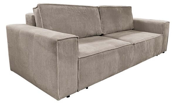 KONDELA Raztegljiv kavč, bež, HARPERA BIG SOFA