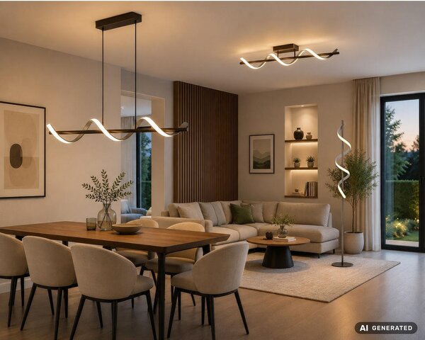 VISEČA LED-SVETILKA Spiro 1530 lm 3000 K 230 V