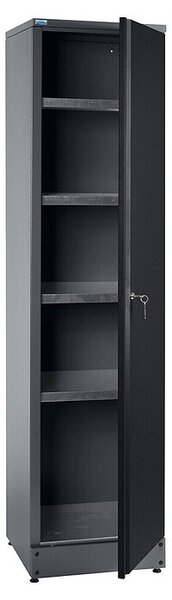 Küpper Visoka omara (Do x Š x V: 45 x 45,5 x 180 mm, Število vrat: 1 kos, Število polic: 4 kos)