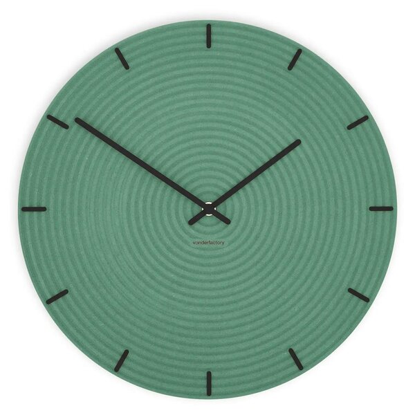 Stenska ura Luxhora Concentra Mint Green 11 barv kazalcev