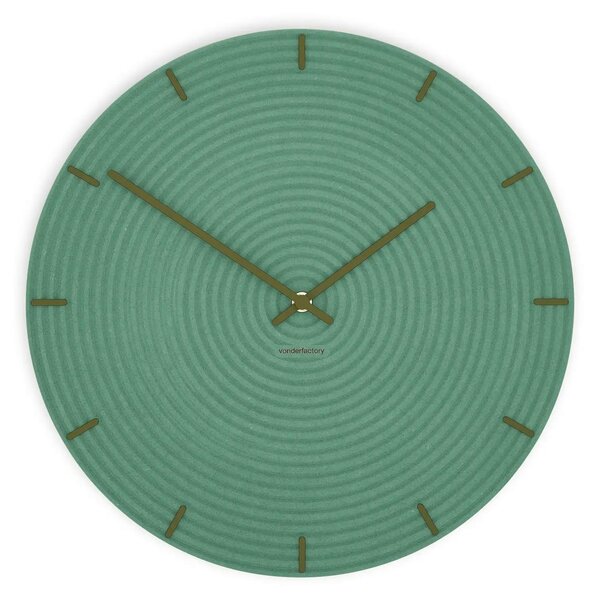 Stenska ura Luxhora Concentra Mint Green 11 barv kazalcev