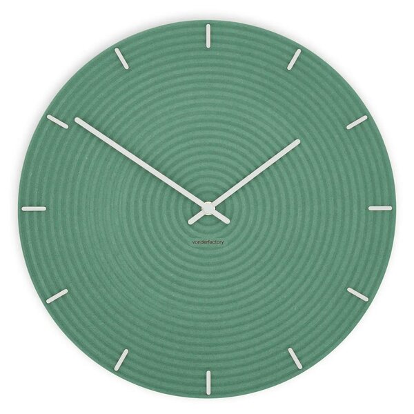 Stenska ura Luxhora Concentra Mint Green 11 barv kazalcev