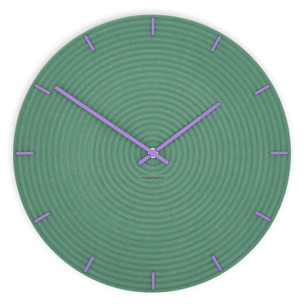 Stenska ura Luxhora Concentra Mint Green 11 barv kazalcev