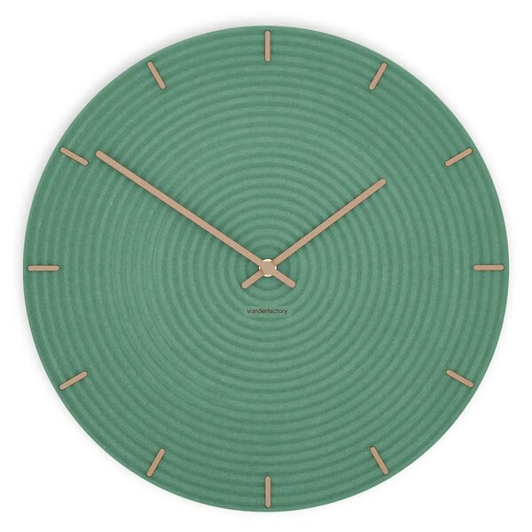 Stenska ura Luxhora Concentra Mint Green 11 barv kazalcev