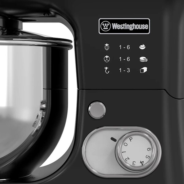 Westinghouse Retro Black stoječi mešalnik