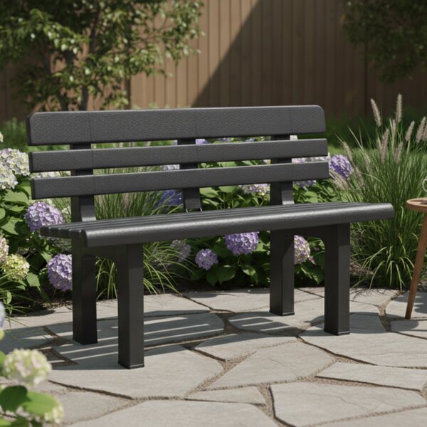 Vrtna klop GENZIANA, 110x52x71cm, antracit I.P.A.E-Progarden