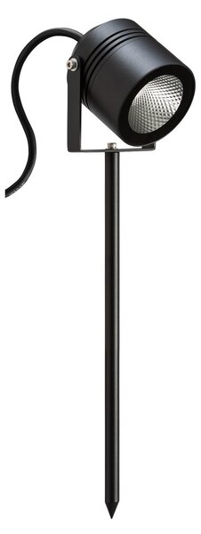 LCD LED reflektor za talno točko 5014, Črna, Kovina, Sodobni