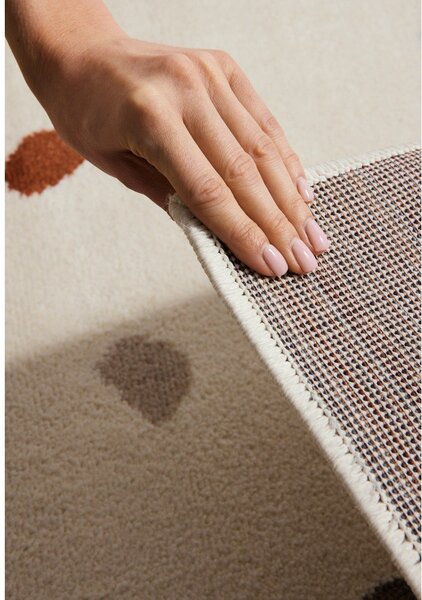 Kremno bela otroška preproga 120x170 cm Funny Dots – Hanse Home