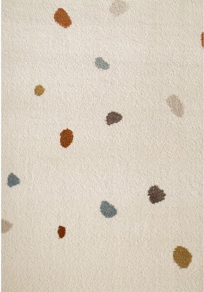 Kremno bela otroška preproga 120x170 cm Funny Dots – Hanse Home