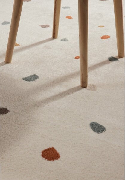 Kremno bela otroška preproga 120x170 cm Funny Dots – Hanse Home