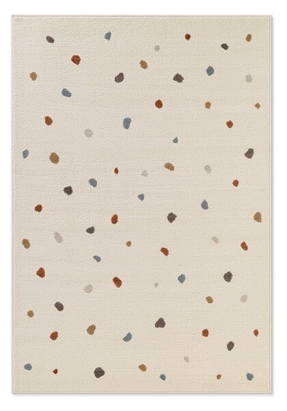 Kremno bela otroška preproga 120x170 cm Funny Dots – Hanse Home