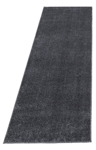 TEKAČ Ata grau 80/250 cm tkano siva