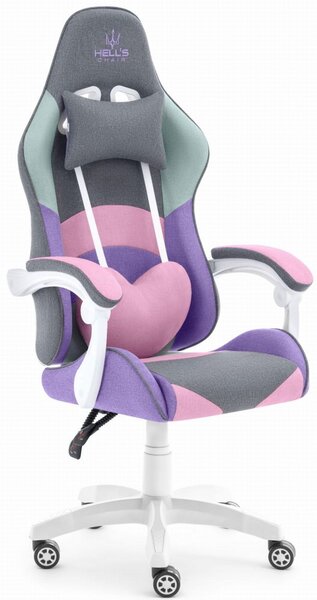 Gaming stol Rainbow Pastel Mesh