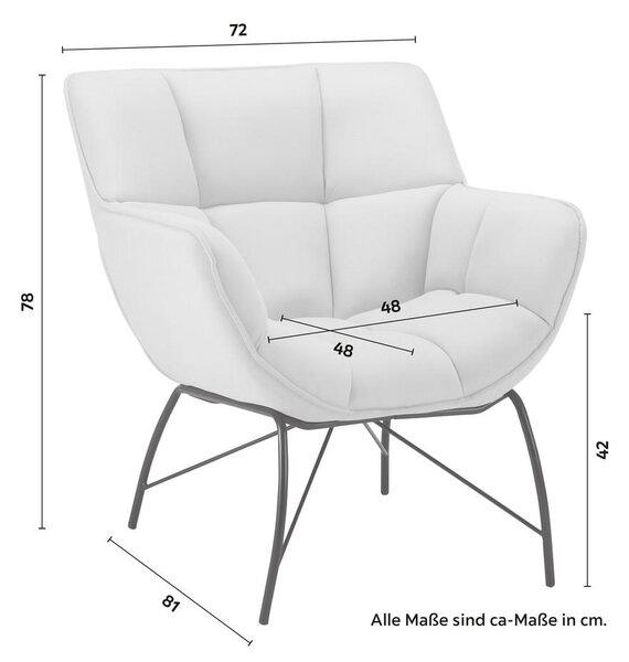 Bessagi Home Stol Robin, Bež